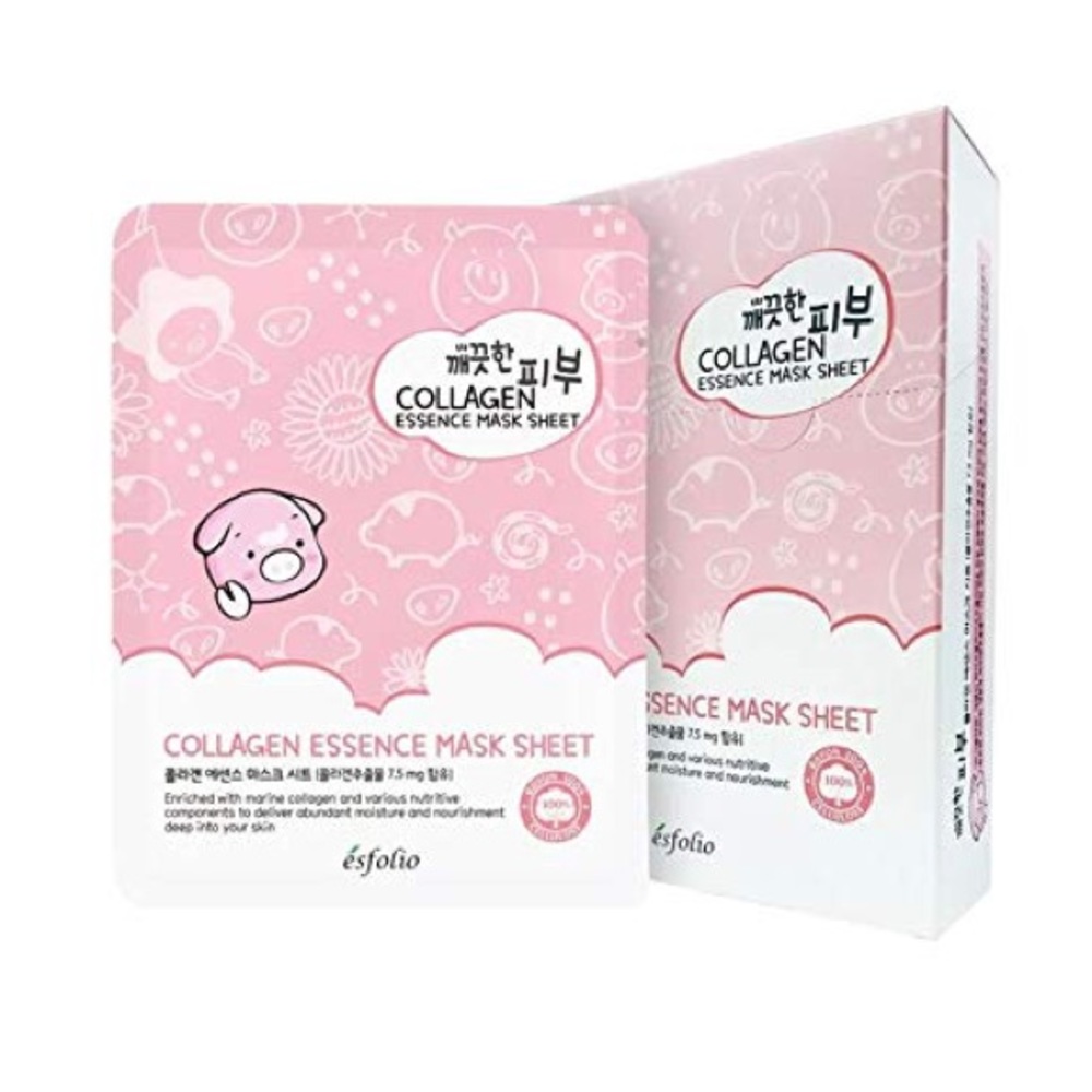 Esfolio Collagen Korean Face Mask Sheets 10 PCS !!!